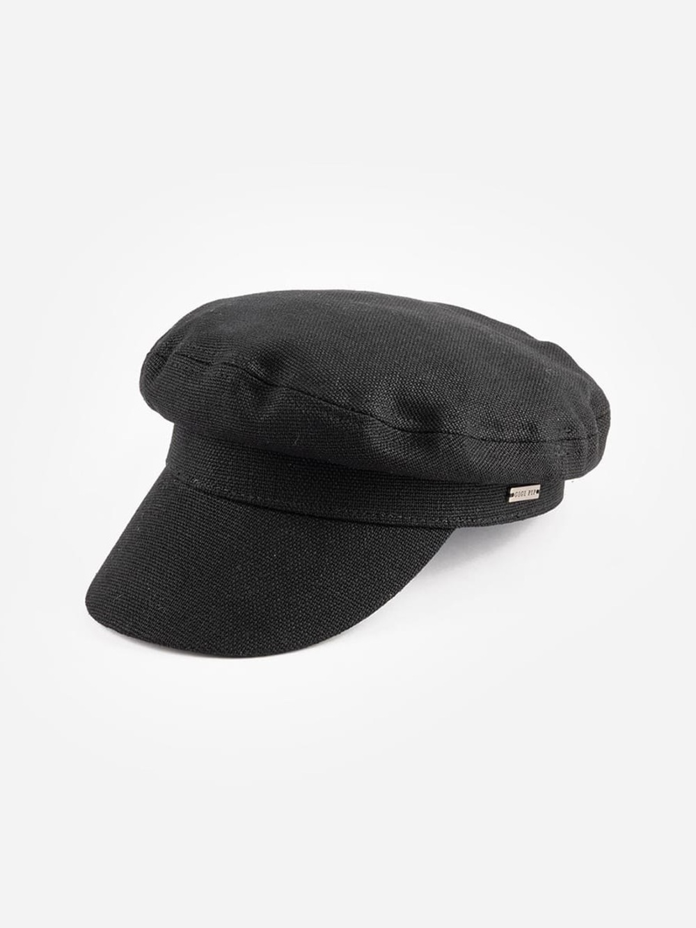 Gigi Pip LINEN NEWSBOY CAP
